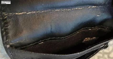 leather bag peeling off